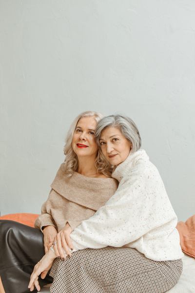 Mature Women in Stylish Classic Clothes